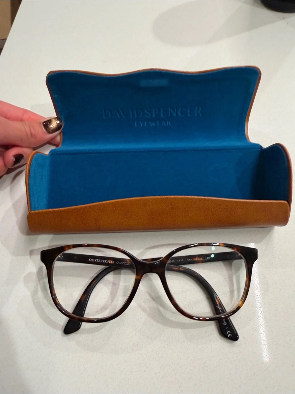 Oliver Peoples Rita OV5263 1415 Tortoise Glasses Frames 52-16-140 + Suede Case